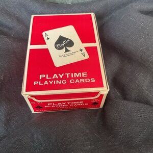 Vintage box of mini Playing Cards 12 decks NEW